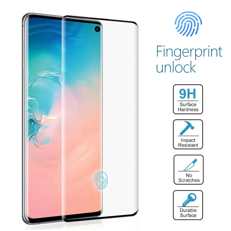 Curved Full Screen Glass for Samsung Galaxy S10 Screen Protector Glass for Galaxy S10 Plus S10E S10 5G S10 + Tempered film
Curved Full Screen Glass for Samsung Galaxy S10 Screen Protector Glass for Galaxy S10 Plus S10E S10 5G S10 + Tempered film