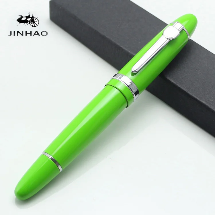 JINHAO 159 зеленая Улучшенная деловая перьевая ручка 18 КГП, ширина 0,7 мм, толстая для подарков, для офиса, учебы, учителей
JINHAO 159 зеленая Улучшенная деловая перьевая ручка 18 КГП, ширина 0,7 мм, толстая для подарков, для офиса, учебы, учителей