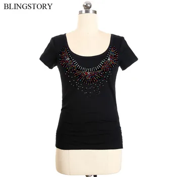BLINGSTORY Short Sleeve O-Neck Woman Clothes Plus Size Retro Bead Basic T Shirt S-6XL
BLINGSTORY Short Sleeve O-Neck Woman Clothes Plus Size Retro Bead Basic T Shirt S-6XL