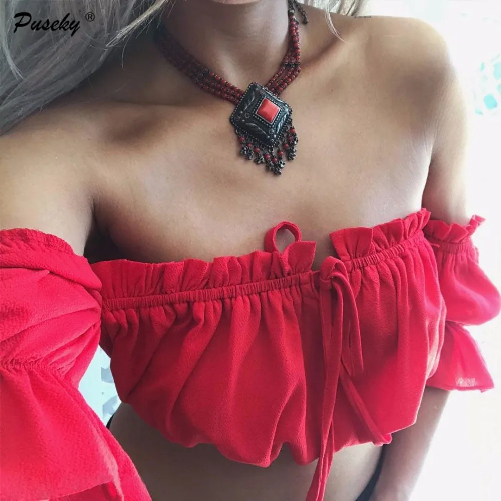 crop tops women 2018 summer lantern sleeve sexy strapless beach tops plus size red black white ruched crop top tank top croptop
crop tops women 2018 summer lantern sleeve sexy strapless beach tops plus size red black white ruched crop top tank top croptop