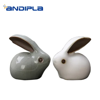 Creative Boutique Mini Lovely Rabbit Figurine Ice Crack Tea Pet Tea Tray Beautify Decoration Ceramic Crafts Lucky Figurine Decor
Creative Boutique Mini Lovely Rabbit Figurine Ice Crack Tea Pet Tea Tray Beautify Decoration Ceramic Crafts Lucky Figurine Decor