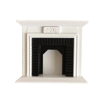 1:12 Dollhouse Miniature Furniture Room Wooden Vintage Black White Fireplace Doll House Accessories Toys For Children Gift
1:12 Dollhouse Miniature Furniture Room Wooden Vintage Black White Fireplace Doll House Accessories Toys For Children Gift