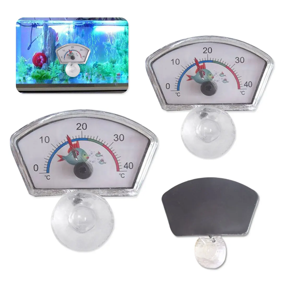 1pcs Submersible Thermometer Temperature Meter Clear Aquarium Suction Cup With Sucker Oval Shape 0-40C
1pcs Submersible Thermometer Temperature Meter Clear Aquarium Suction Cup With Sucker Oval Shape 0-40C