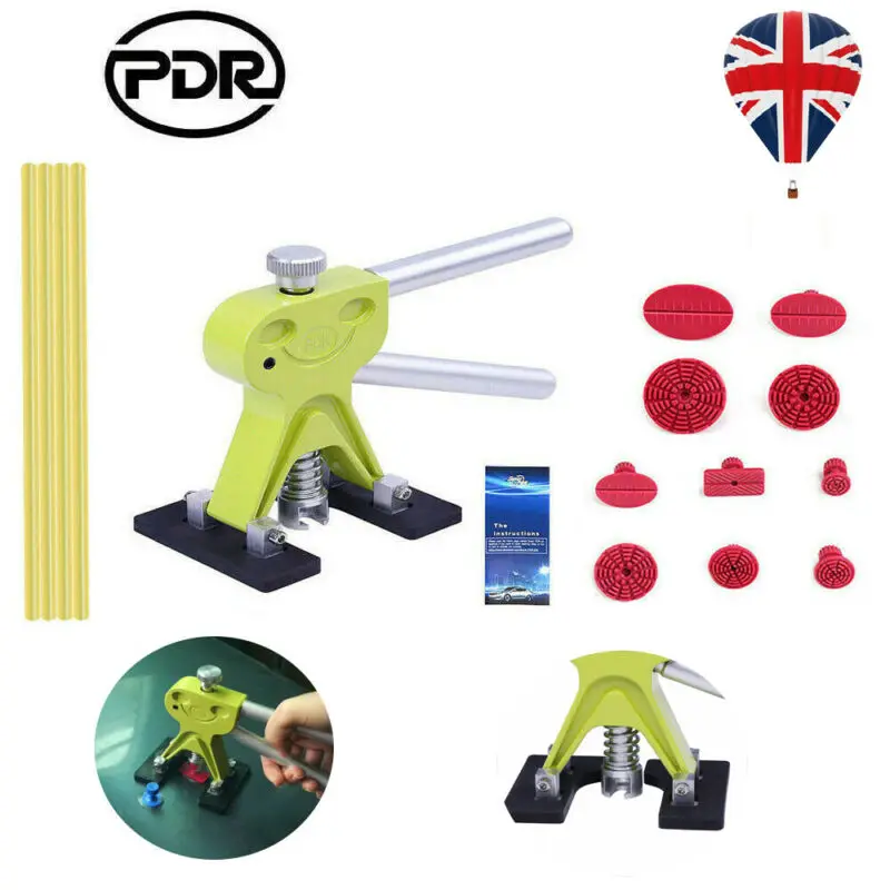 PDR Tools Car Body Paintless Dent Removal Hail Repair Puller Lifter PDR Tool Tabs Kits
PDR Tools Car Body Paintless Dent Removal Hail Repair Puller Lifter PDR Tool Tabs Kits