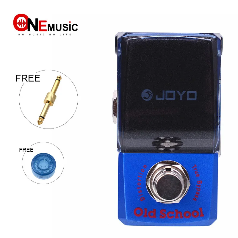 

Joyo Ironman Mini Series JF-313 Old School Distortion Effect guitar Pedal with Free connector and MOOER knob