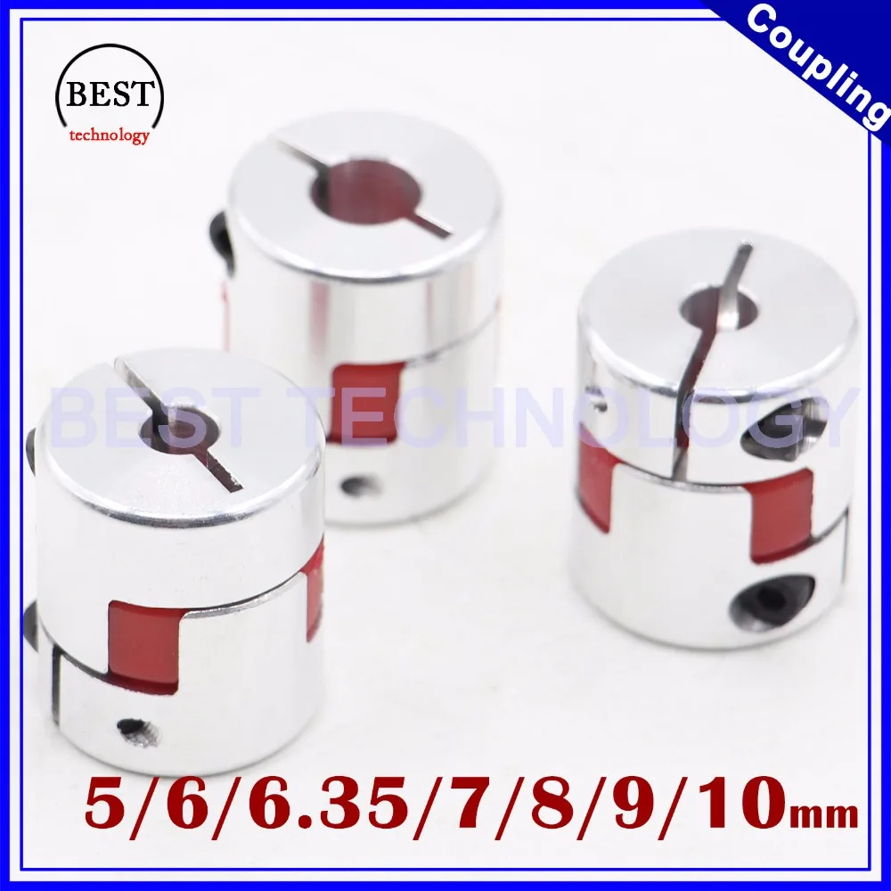 3pcs D=25mm L=30mm Jaw Flexible Coupling Plum coupling Spider Coupler Inner hole 8 to 10 mm 5 / 6 / 6.35 / 7 / 8 / 9 / 10
3pcs D=25mm L=30mm Jaw Flexible Coupling Plum coupling Spider Coupler Inner hole 8 to 10 mm 5 / 6 / 6.35 / 7 / 8 / 9 / 10