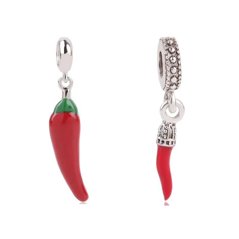 dodocharms New Silver Color Beads Red Enamel chili Charms Beads Fit European Pandora Bracelets For Jewelry Making Christmas Gift
dodocharms New Silver Color Beads Red Enamel chili Charms Beads Fit European Pandora Bracelets For Jewelry Making Christmas Gift
