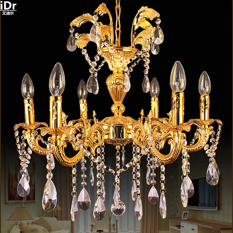 European zinc alloy lamp candle lamp 6 living room lamp bedroom lamp lighting luxurious gold Chandeliers Lmy-0148
European zinc alloy lamp candle lamp 6 living room lamp bedroom lamp lighting luxurious gold Chandeliers Lmy-0148