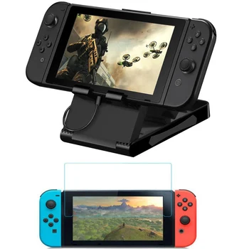 Adjustable Foldable Base Desk Play Stand Bracket Support Holder+Tempered Screen Protector Film for Nintend Switch NS Console
Adjustable Foldable Base Desk Play Stand Bracket Support Holder+Tempered Screen Protector Film for Nintend Switch NS Console