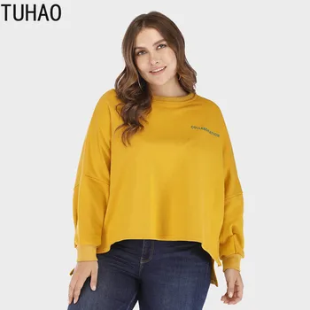 TUHAO Autumn Winter Streetwear Large Size Ladies Hoodies Pullover Loose Bat Sleeve Woman's Hoodie Harajuku Jacket Tops LZ36
TUHAO Autumn Winter Streetwear Large Size Ladies Hoodies Pullover Loose Bat Sleeve Woman's Hoodie Harajuku Jacket Tops LZ36