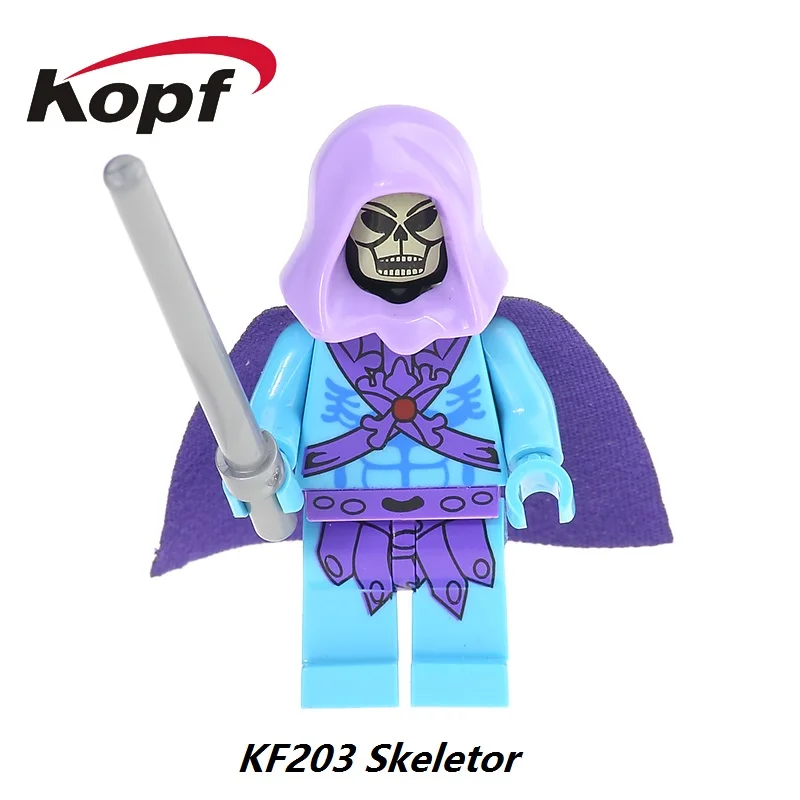 Single Sale Super Heroes Skeletor He-Man Rare Motu Masters of the Universe Vintage Faker Building Blocks Toys for children KF203
Single Sale Super Heroes Skeletor He-Man Rare Motu Masters of the Universe Vintage Faker Building Blocks Toys for children KF203