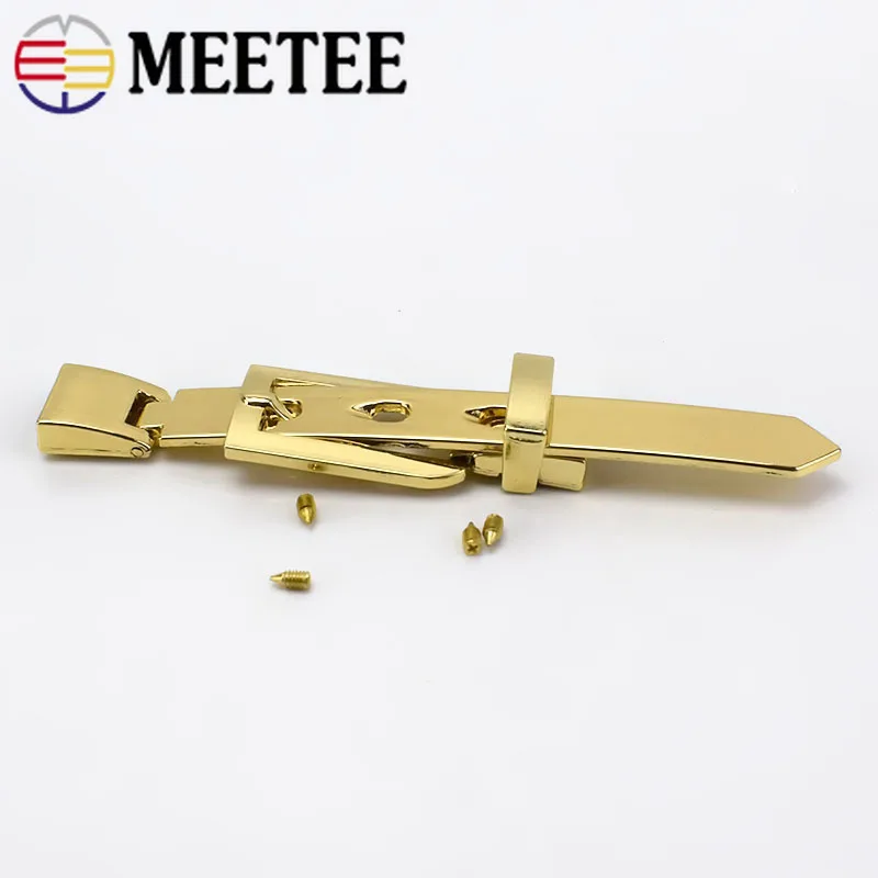 Meetee Handbag Hardware Accessories 11.7cm Metal Bag Belt Pin Buckle for DIY Sewing Bags Decor Clothing Adjust Leather Craft
Meetee Handbag Hardware Accessories 11.7cm Metal Bag Belt Pin Buckle for DIY Sewing Bags Decor Clothing Adjust Leather Craft