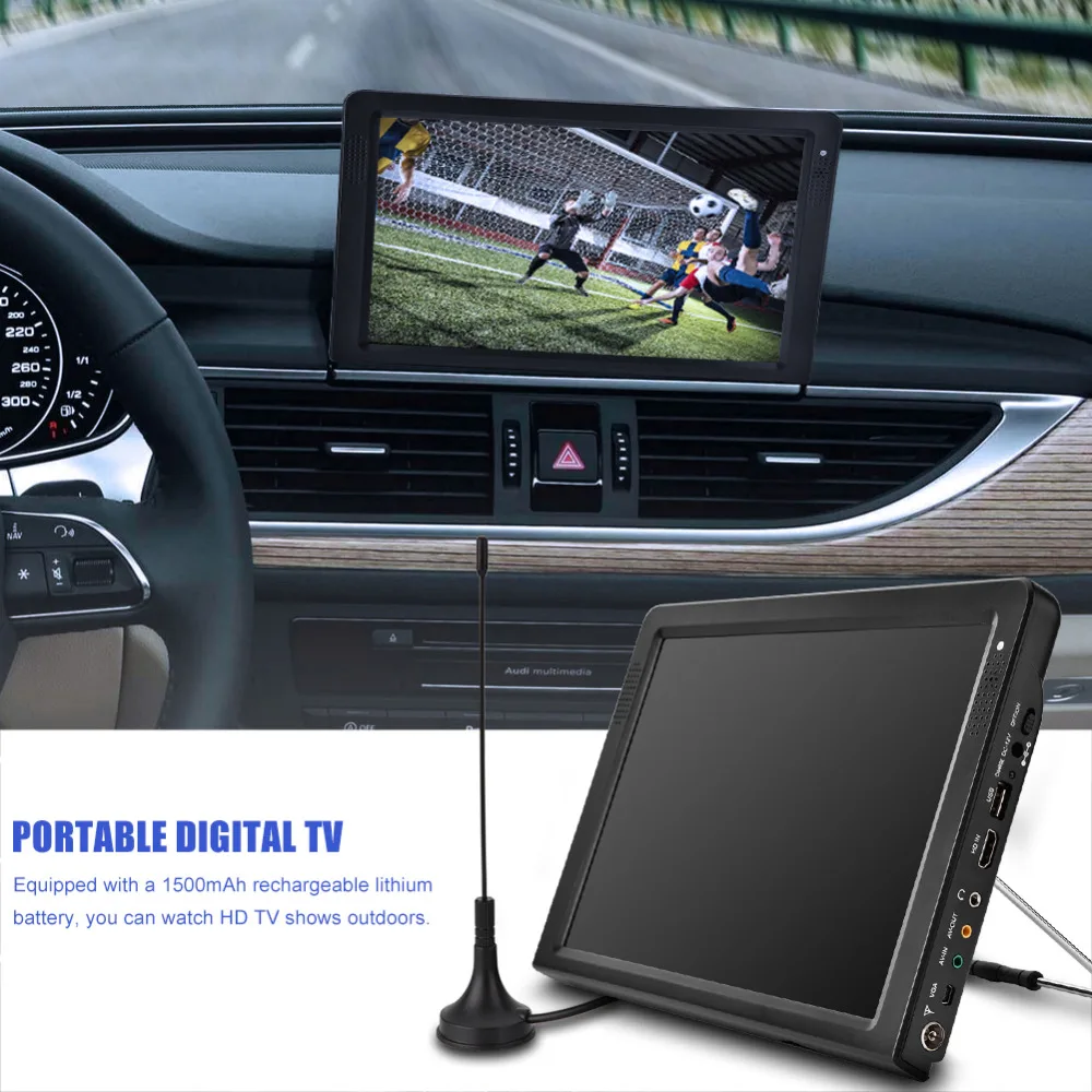LEADSTAR DVB 12.1 Inches Rechargeable Digital Color TV Television Player TFT-LED Screen
LEADSTAR DVB 12.1 Inches Rechargeable Digital Color TV Television Player TFT-LED Screen