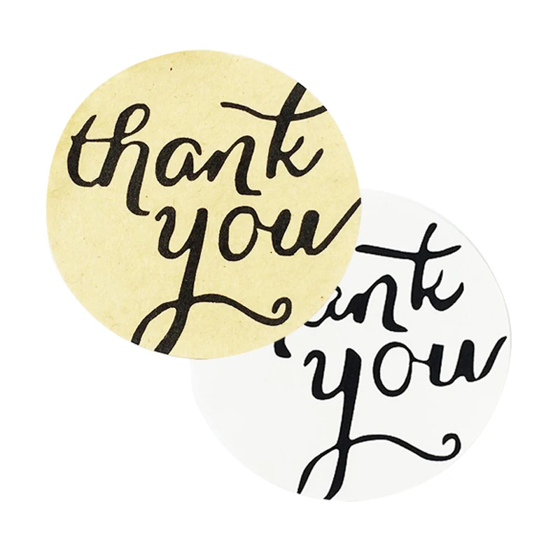 100 шт./лот Thank You сделай сам наклейка для скрапбукинга бумажные этикетки ручная