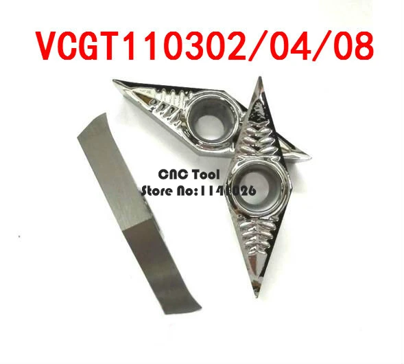 10PCS VCGT110302/VCGT11304/VCGT110308 Aluminum carbide insert,CNC lathe tool,suitable for aluminum processing,insert SVJCR/SVVCN
10PCS VCGT110302/VCGT11304/VCGT110308 Aluminum carbide insert,CNC lathe tool,suitable for aluminum processing,insert SVJCR/SVVCN