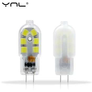 YNL bombilla LED Lamp G4 2W 12V 220V Ampoule Lampada LED Bulb Milky & Transparent shell 360 Beam Angle Lights Replace Halogen G4 
YNL bombilla LED Lamp G4 2W 12V 220V Ampoule Lampada LED Bulb Milky & Transparent shell 360 Beam Angle Lights Replace Halogen G4
