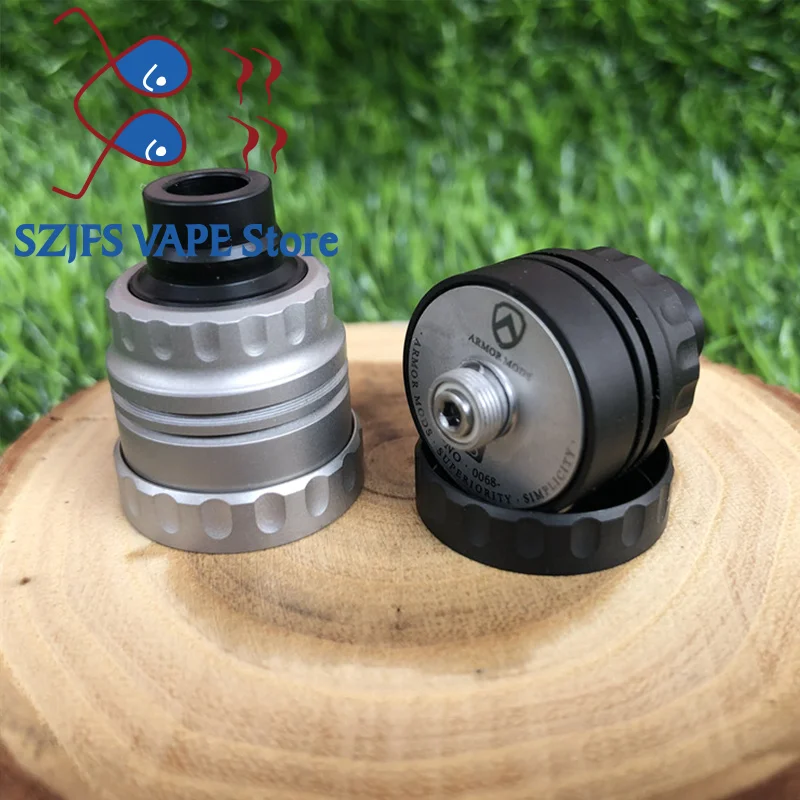 Armor S Styled RDA Rebuildable Dripping Atomizer with bf pin 22mm diameter 316 stainless steel 510 thred Top oiling diy edc Atty
Armor S Styled RDA Rebuildable Dripping Atomizer with bf pin 22mm diameter 316 stainless steel 510 thred Top oiling diy edc Atty