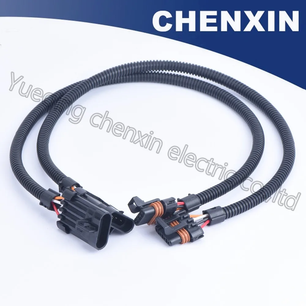 Holden Commodore VZ-VE V8 O2 Oxy Sensor Wire Pair Extension Loom Square Plug