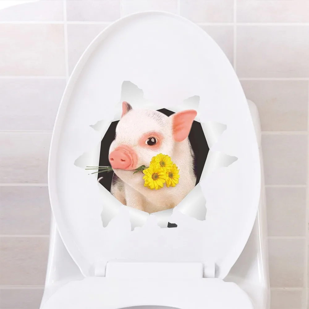 % 3d Hole Pig Flower Wall Stickers Toilet Kids Room Home Decor Wall Refrigerator Car Mural Art Decals Kitchen Bathroom Decor
% 3d Hole Pig Flower Wall Stickers Toilet Kids Room Home Decor Wall Refrigerator Car Mural Art Decals Kitchen Bathroom Decor