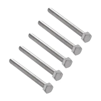 Uxcell 5Pcs 5/16-18x3-1/2" Bolts 304 Stainless Steel Hex Head Screw Bolts Fastener For Ship Assembly Communication Equipment
Uxcell 5Pcs 5/16-18x3-1/2" Bolts 304 Stainless Steel Hex Head Screw Bolts Fastener For Ship Assembly Communication Equipment