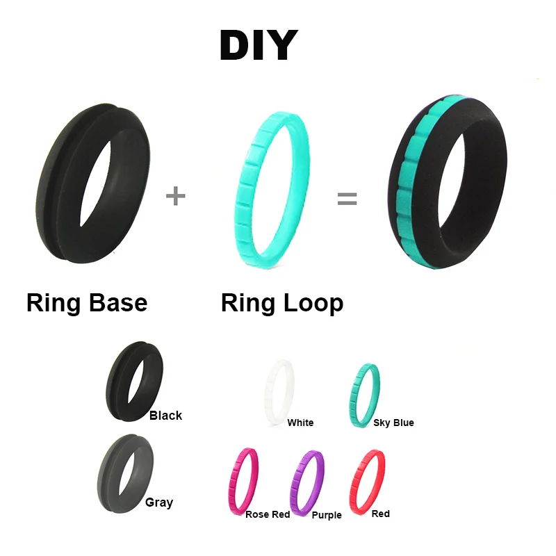 DIY Combination Mens Sports Yoga Jewelry Crossfit Flexible Silicone Rings Women Rubber Finger Rings Wedding Bands 10 Colors RN37
DIY Combination Mens Sports Yoga Jewelry Crossfit Flexible Silicone Rings Women Rubber Finger Rings Wedding Bands 10 Colors RN37