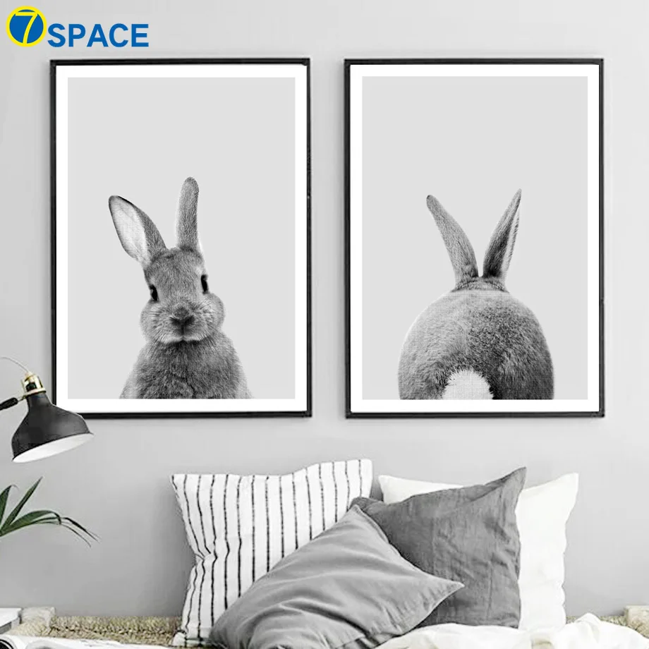 Cute Gray Rabbit Wall Art Canvas Painting Posters And Prints Nordic Poster Animals Wall Pictures For Living Room Art Print Decor
Cute Gray Rabbit Wall Art Canvas Painting Posters And Prints Nordic Poster Animals Wall Pictures For Living Room Art Print Decor