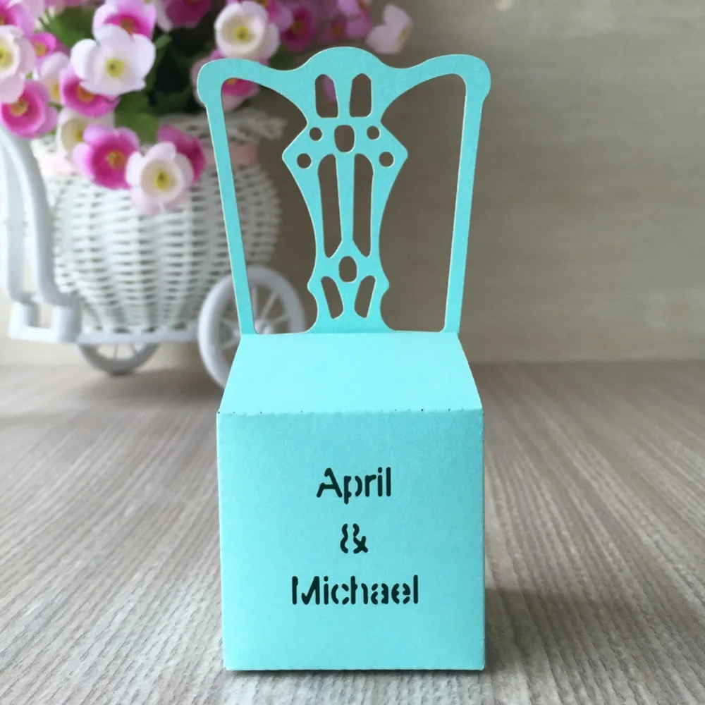 Tiffany blue Free printable 100pcs Wedding Favor chocolate Candy Box laser cut chair wedding souvenir casamento decor girl birth
Tiffany blue Free printable 100pcs Wedding Favor chocolate Candy Box laser cut chair wedding souvenir casamento decor girl birth