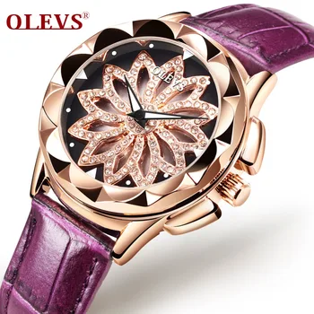 OLEVS New Arrival Women Watch Elegant Fashion Ladies Quartz wristwatches Soft Leather Strap Rhinestone Watches Rose Gold hour
OLEVS New Arrival Women Watch Elegant Fashion Ladies Quartz wristwatches Soft Leather Strap Rhinestone Watches Rose Gold hour