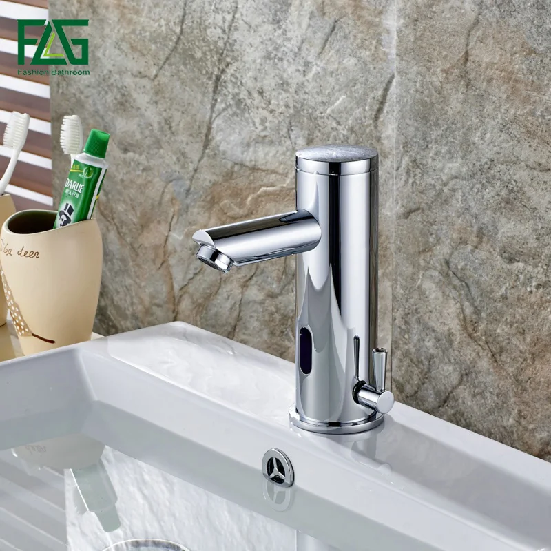 FLG New Hot Cold Basin Faucet Regulation Automatic Infrared Sensor Tap Sensor Faucets Bathroom Sink Battery Power Robinet 8903
FLG New Hot Cold Basin Faucet Regulation Automatic Infrared Sensor Tap Sensor Faucets Bathroom Sink Battery Power Robinet 8903