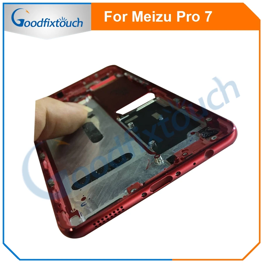 For Meizu Pro 7 Battery Cover Back Cover Case With Secondary Display Back Housing For Meizu Pro7 Rear Housing With Back LCD (4)