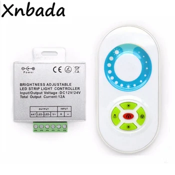 Brightness Adjustable Led Strip Lighting Controller With Wireless RF Remote For Single Color Led Strip DC12-24V
Brightness Adjustable Led Strip Lighting Controller With Wireless RF Remote For Single Color Led Strip DC12-24V