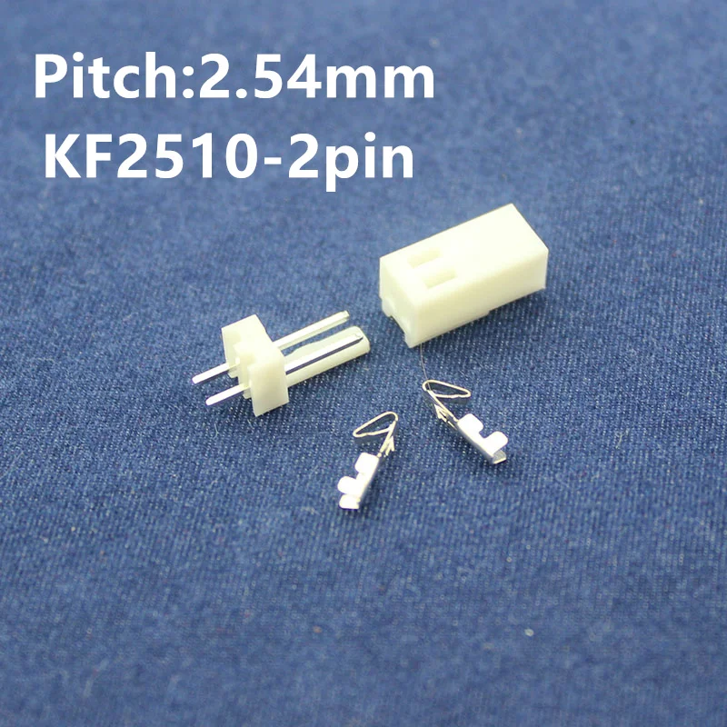 Free Shipping 50 sets KF2510-2pin 2.54mm Pitch Terminal / Housing / Pin Header Connector Adaptor KF2510-2P Kits
Free Shipping 50 sets KF2510-2pin 2.54mm Pitch Terminal / Housing / Pin Header Connector Adaptor KF2510-2P Kits