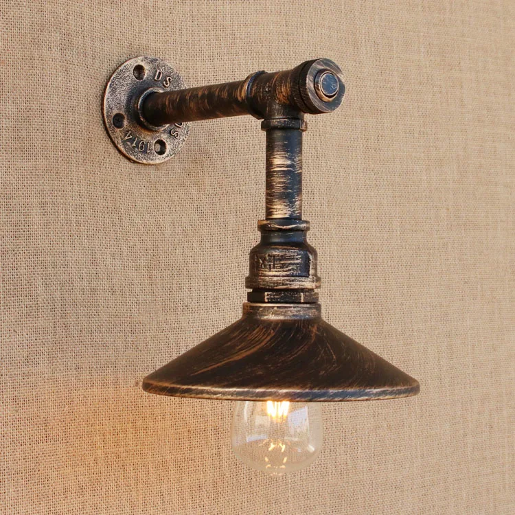 Iron Retro Style Loft Industrial Wall Light Vintage Stair Lights Water Pipe Lamp Edison Wall Sconces Applique Murale
Iron Retro Style Loft Industrial Wall Light Vintage Stair Lights Water Pipe Lamp Edison Wall Sconces Applique Murale