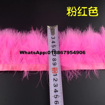 Asia Ra 10yards/lot middle pink color dyed marabou turkey feather trims fringes on satin ribbon 3-4inch/7-10cm in height
Asia Ra 10yards/lot middle pink color dyed marabou turkey feather trims fringes on satin ribbon 3-4inch/7-10cm in height