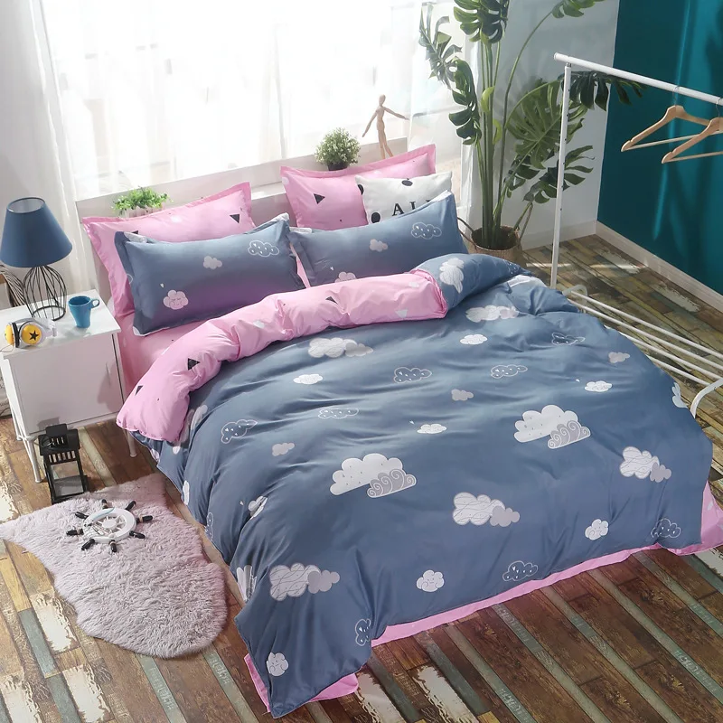 Girl Kids Student Cotton Bed Linen Bedding Set Single Twin Queen King Size Duvet Cover Comforter Case Bedclothes24
Girl Kids Student Cotton Bed Linen Bedding Set Single Twin Queen King Size Duvet Cover Comforter Case Bedclothes24