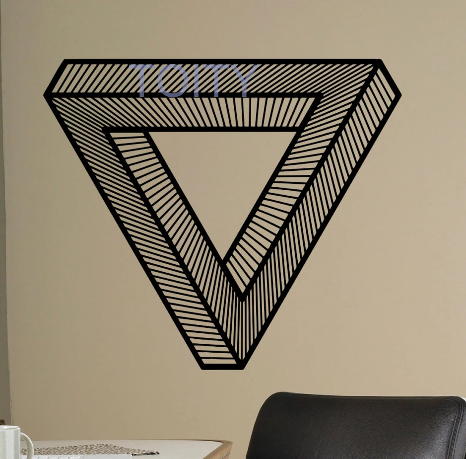 Optical Illusion Wall Vinyl Decal Impossible Sticker Abstract Home Decor Ideas Interior Bedroom Art Window Mural H57cm x W67cm
Optical Illusion Wall Vinyl Decal Impossible Sticker Abstract Home Decor Ideas Interior Bedroom Art Window Mural H57cm x W67cm