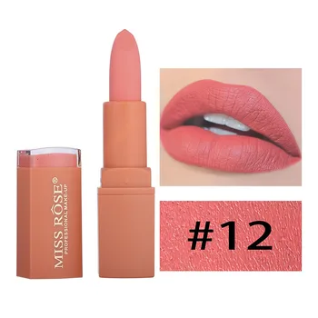 Miss Rose velvet matte lipstick cream waterproof long lasting 6 colorssexy red batom mate nude lipstick pencil MS145
Miss Rose velvet matte lipstick cream waterproof long lasting 6 colorssexy red batom mate nude lipstick pencil MS145