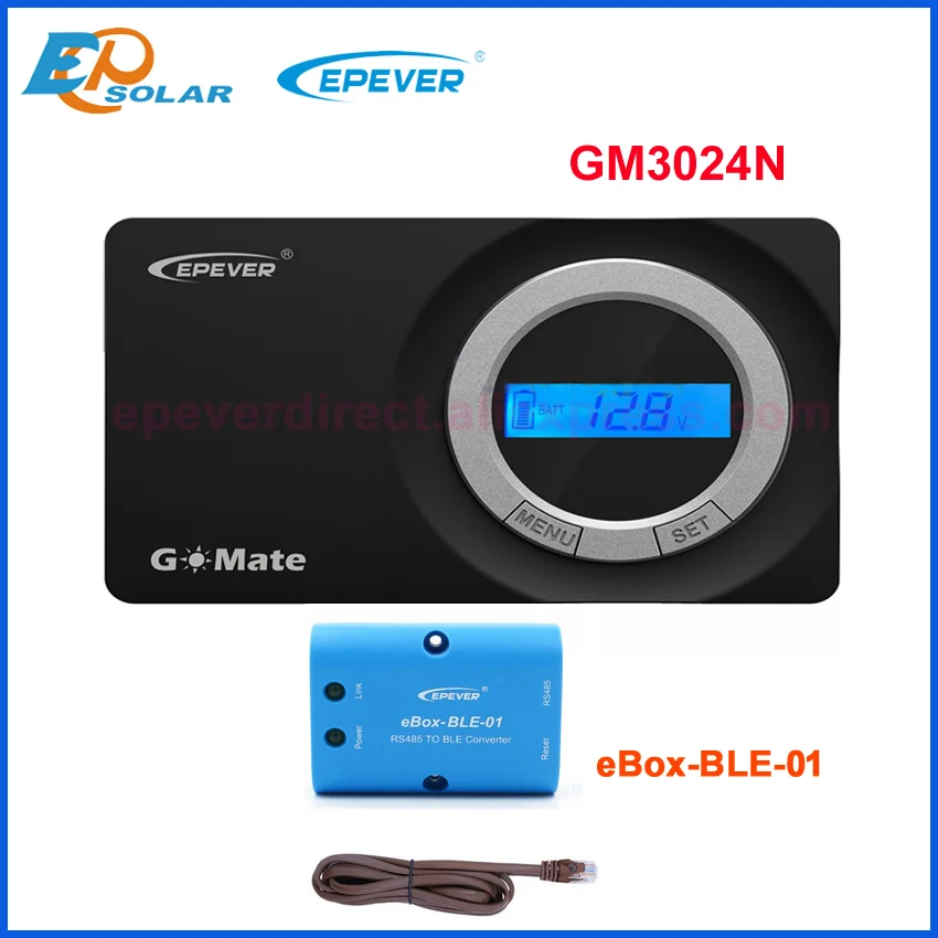 EPever Newest GM3024N 30A Flush Mount Solar RV Charge Controller 12V 24V Negative Ground PWM Solar Regulator RS485 Connect
EPever Newest GM3024N 30A Flush Mount Solar RV Charge Controller 12V 24V Negative Ground PWM Solar Regulator RS485 Connect