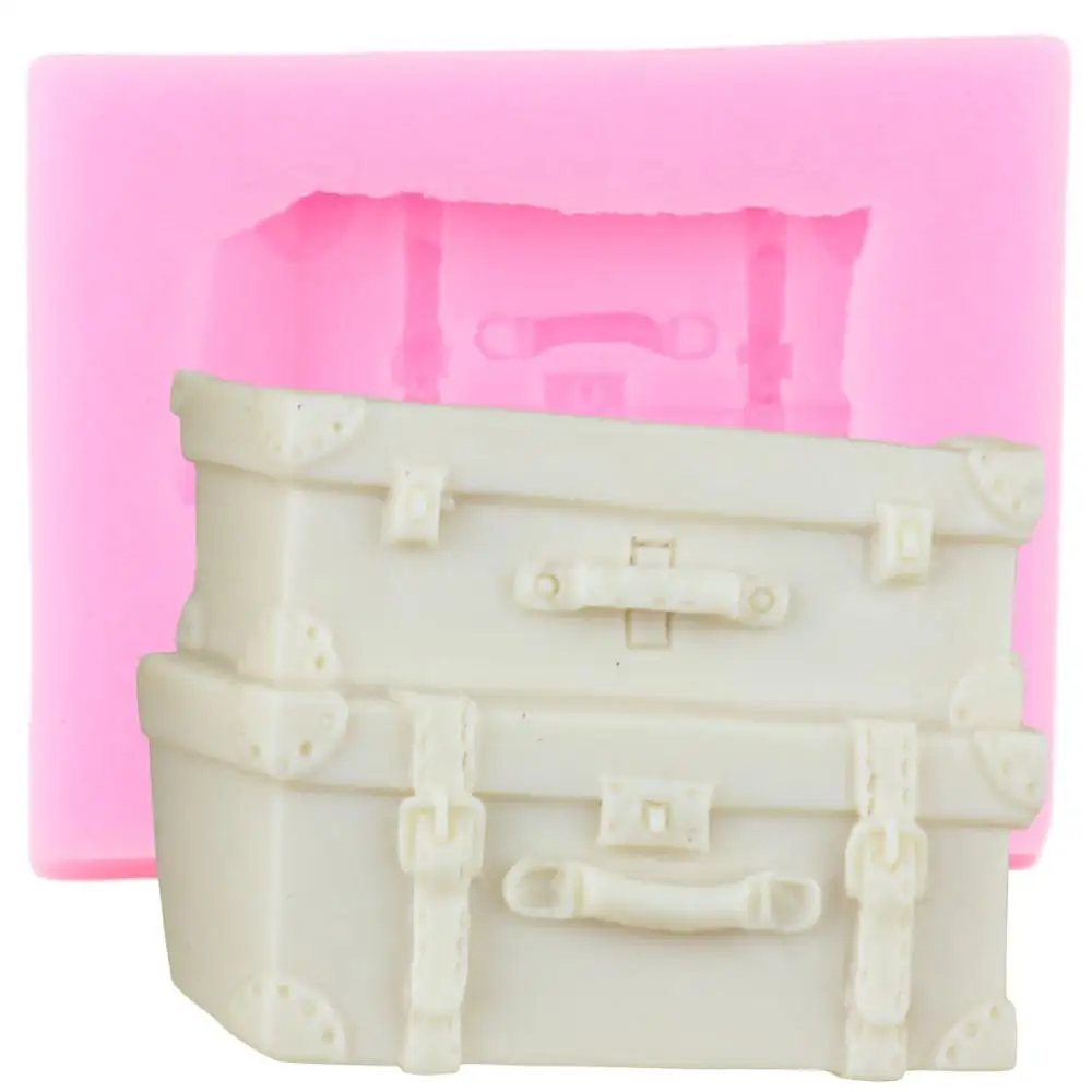 3D Suitcase Box Luggage Silicone Mold Polymer Clay Fondant Baking Cake Decorating Tools Chocolate Gumpaste Candy Moulds
3D Suitcase Box Luggage Silicone Mold Polymer Clay Fondant Baking Cake Decorating Tools Chocolate Gumpaste Candy Moulds