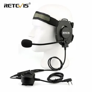 RETEVIS EH060K Tactical Headset Military Wakie Talkie Headset Airsoft Game Microphone For Kenwood ForBaofeng UV-5R/UV82 RT1/RT81
RETEVIS EH060K Tactical Headset Military Wakie Talkie Headset Airsoft Game Microphone For Kenwood ForBaofeng UV-5R/UV82 RT1/RT81