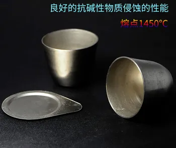 High Purity Alkali Resistant Crucible with Cover and 30 Ml 50 Ml Nickel Crucible
High Purity Alkali Resistant Crucible with Cover and 30 Ml 50 Ml Nickel Crucible