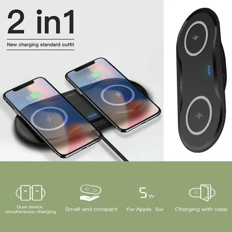 1pc B016 2 in 1 QI Wireless Charger Mobile Phone Fast Charging Dual Cargador Base For iPhone X XS Max XR 8 Samsung S8 S9 Note 9
1pc B016 2 in 1 QI Wireless Charger Mobile Phone Fast Charging Dual Cargador Base For iPhone X XS Max XR 8 Samsung S8 S9 Note 9