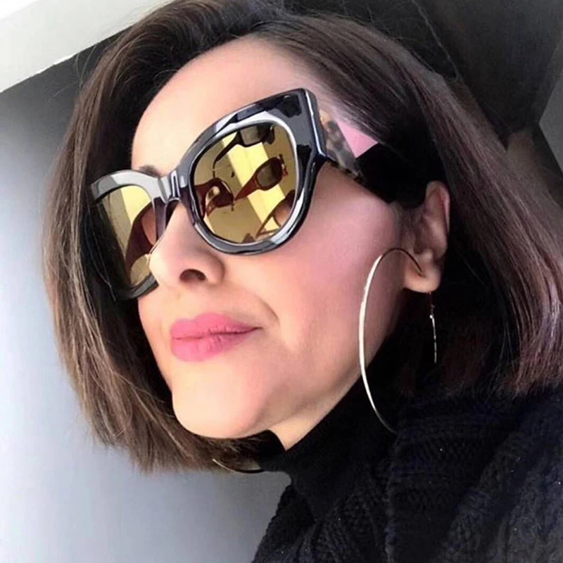 2018 New Women Brand Cute Cat Eye Sunglasses Women Cateye Retro Sun glasses for Ladies Fend Sunglases gafas de sol mujer glases
2018 New Women Brand Cute Cat Eye Sunglasses Women Cateye Retro Sun glasses for Ladies Fend Sunglases gafas de sol mujer glases