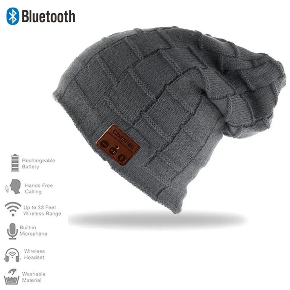 Bluetooth Hat Knitted Winter Beanie mp3 Music Bluetooth Hat Cap Speaker Sport Women/Men Bluetooth Headset Headphone Earphone
Bluetooth Hat Knitted Winter Beanie mp3 Music Bluetooth Hat Cap Speaker Sport Women/Men Bluetooth Headset Headphone Earphone