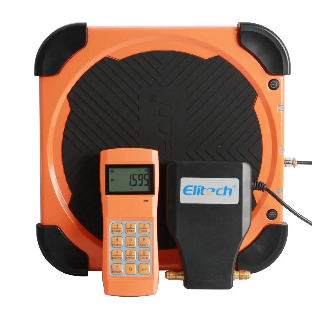 Elitech LMC-310 Wireless Refrigerant Electronic Charging Weight Recovery Scale Freon Digital HVAC Weight Scale 220 lbs/100kgs
Elitech LMC-310 Wireless Refrigerant Electronic Charging Weight Recovery Scale Freon Digital HVAC Weight Scale 220 lbs/100kgs