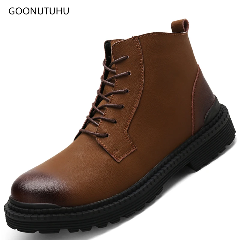 2019 men's boots military casual shoes genuine leather autumn & winter ankle work shoe man back to the future army boots for men
2019 men's boots military casual shoes genuine leather autumn & winter ankle work shoe man back to the future army boots for men