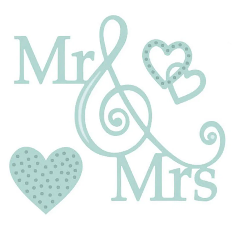 Ufurty Handcraft Metal Cutting Dies New 2019 Mr and Mrs Embossing Die Stencil for DIY Scrapbooking Album Card Decorative
Ufurty Handcraft Metal Cutting Dies New 2019 Mr and Mrs Embossing Die Stencil for DIY Scrapbooking Album Card Decorative