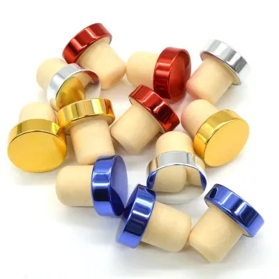 

5pc/lot T-shape Wine Stopper Silicone Plug Cork Bottle Stopper Red Wine Cork Bottle Plug Bar Tool Sealing Cap Corks For Beer