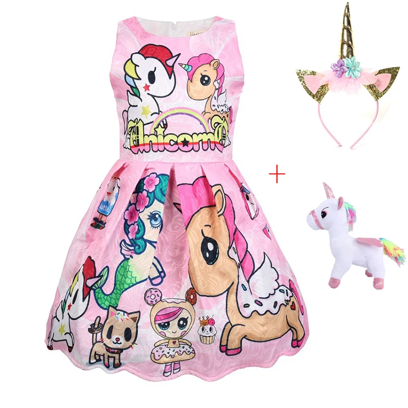 Baby girls Summer Princess unicorn headband lol costumes party Dresses Children Clothing For Girl Birthday unicornio Dress doll
Baby girls Summer Princess unicorn headband lol costumes party Dresses Children Clothing For Girl Birthday unicornio Dress doll
