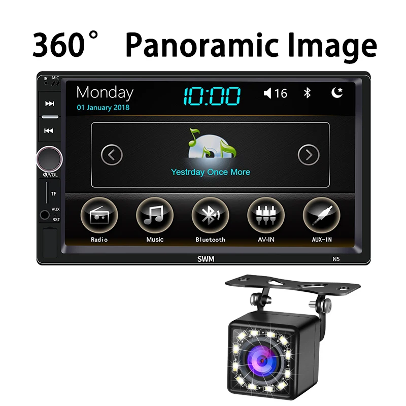 360 Panoramic Image Car Radio with Carplay 2 Din Autoradio Bluetooth Mirror Link 2din Car Stereo Audio Radios Player USB FM AUX
360 Panoramic Image Car Radio with Carplay 2 Din Autoradio Bluetooth Mirror Link 2din Car Stereo Audio Radios Player USB FM AUX